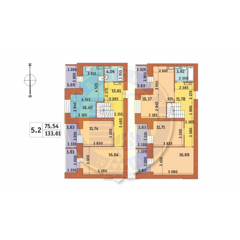 Продается 5-комнатная квартира 133.61 кв. м в Киеве, ул. Бориспольская, 18-26 - фото 1