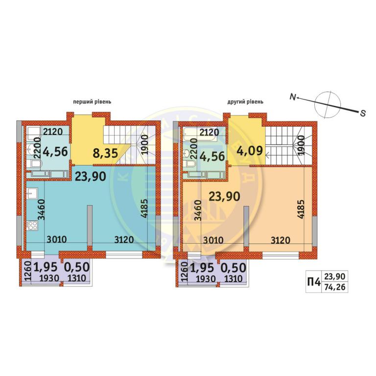 Продается 1-комнатная квартира 74.26 кв. м в Киеве, ул. Архитектора Вербицкого, 1 - фото 1