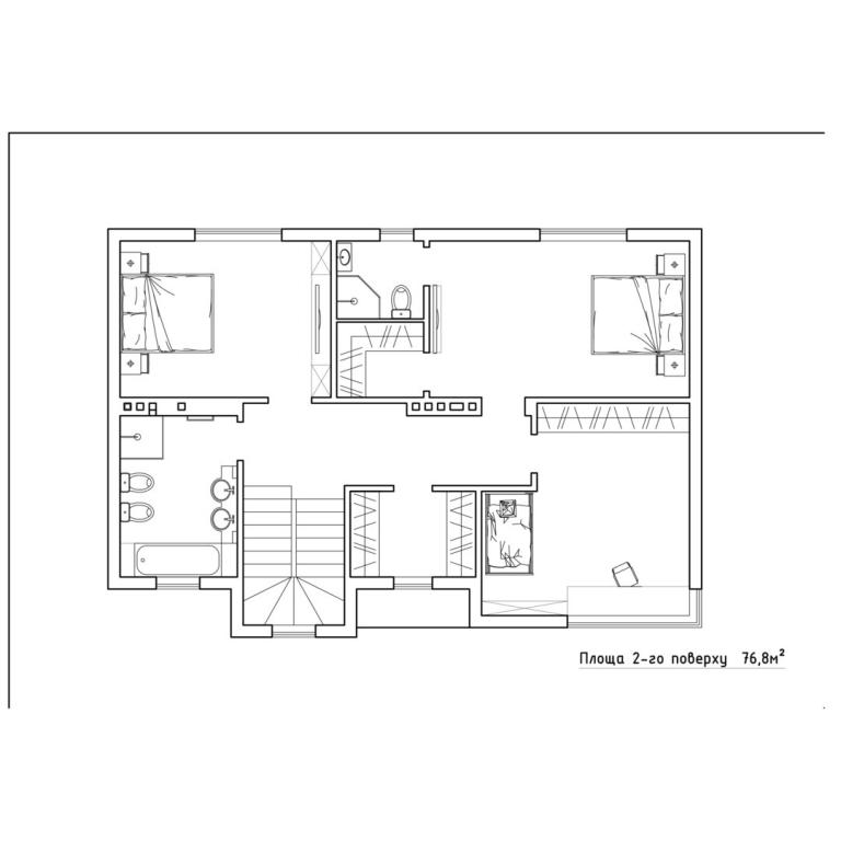 Продается дом на 2 этажа 155.6 кв. м с террасой - фото 2