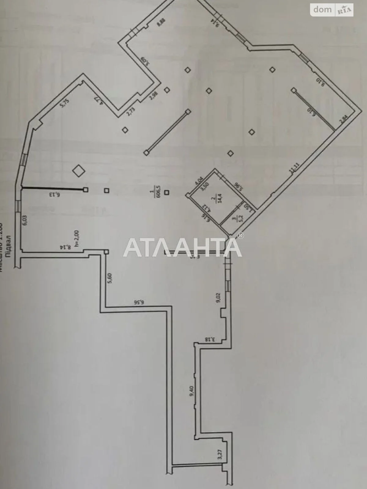 Продается помещения свободного назначения 606.5 кв. м в 10-этажном здании - фото 3