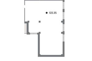 Продается офис 122.35 кв. м в нежилом помещении в жилом доме, цена: 110115 $