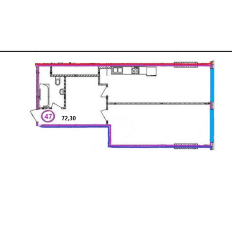 Продается 3-комнатная квартира 96 кв. м в Днепре, ул. Рабочая