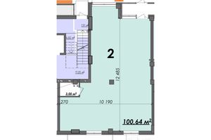 Продается офис 100.64 кв. м в нежилом помещении в жилом доме, цена: 3015430 грн