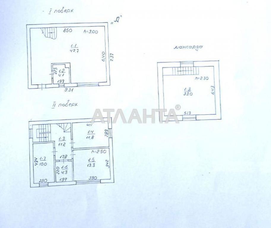 Продается дом на 2 этажа 135.4 кв. м с бассейном, цена: 83000 $ - фото 1