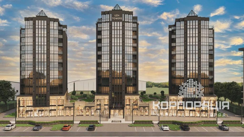 Продається 2-кімнатна квартира 68.93 кв. м у Ужгороді, вул. Возз'єднання - фото 1