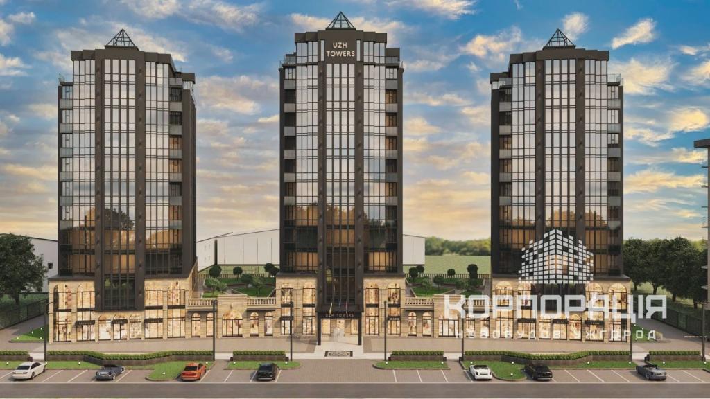 Продається 1-кімнатна квартира 41.55 кв. м у Ужгороді, вул. Анатолія Тегзи(Возз'єднання) - фото 1