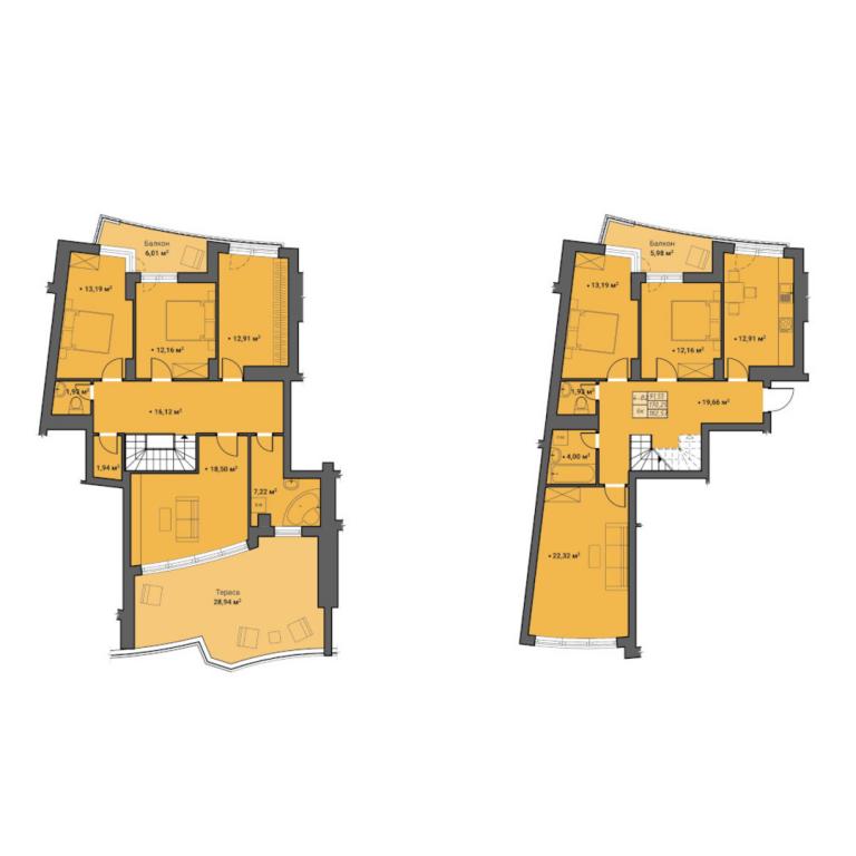 Продается 6-комнатная квартира 182.41 кв. м в Ровно, ул. Галицкого Данилы, 16 - фото 1