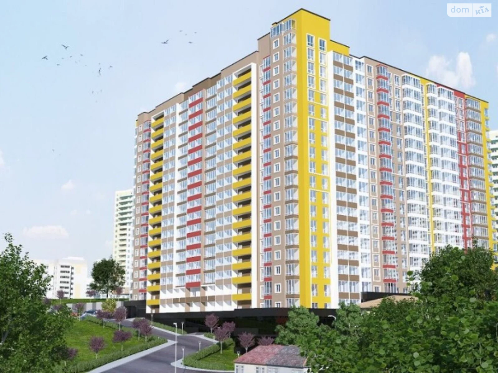 Продается 1-комнатная квартира 38.9 кв. м в Одессе, цена: 31900 $