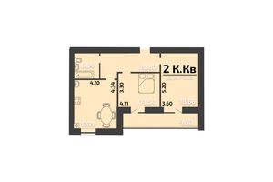 Продается 2-комнатная квартира 72 кв. м в Николаеве, цена: 61517 $