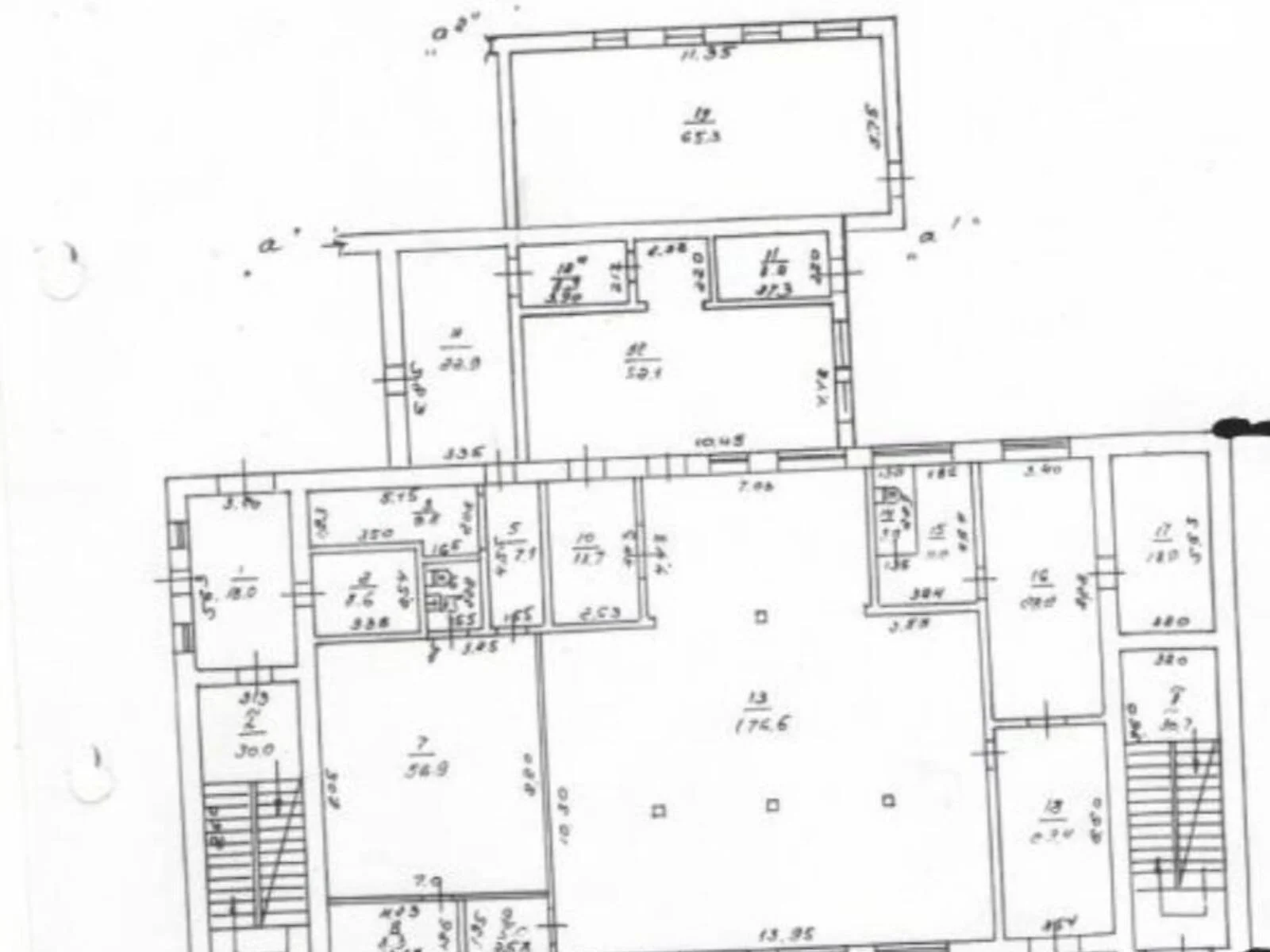 Продается помещения свободного назначения 1500 кв. м в 2-этажном здании - фото 2