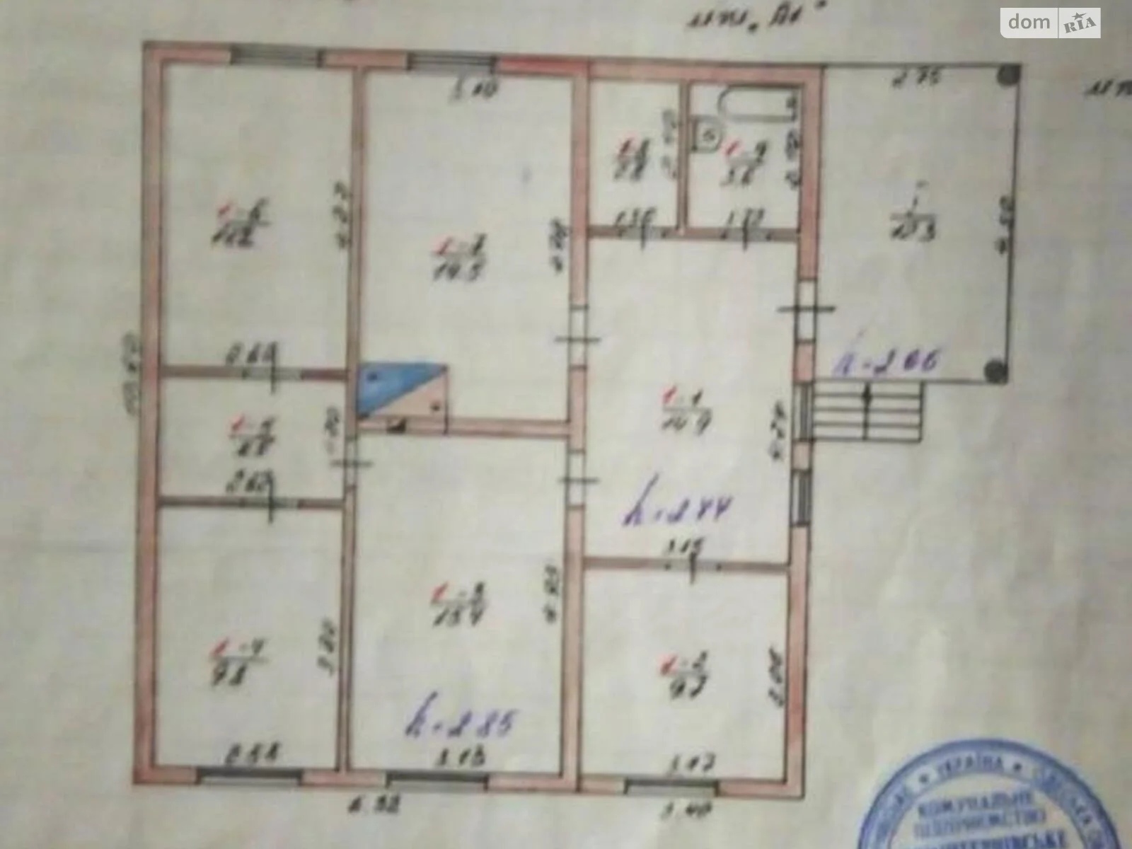 Продається одноповерховий будинок 100 кв. м з ділянкою, цена: 60000 $