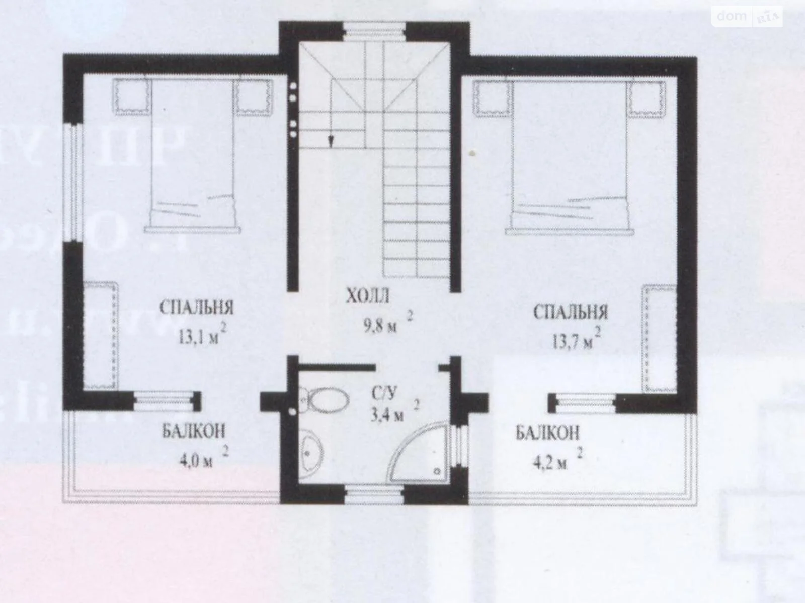 Продается одноэтажный дом  кв. м с камином, цена: 76000 $
