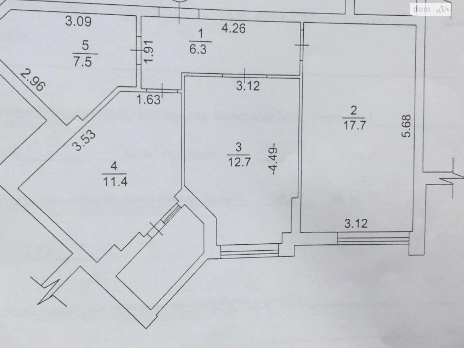 Продается 2-комнатная квартира 58 кв. м в Ирпене, пер. Озерный, 0