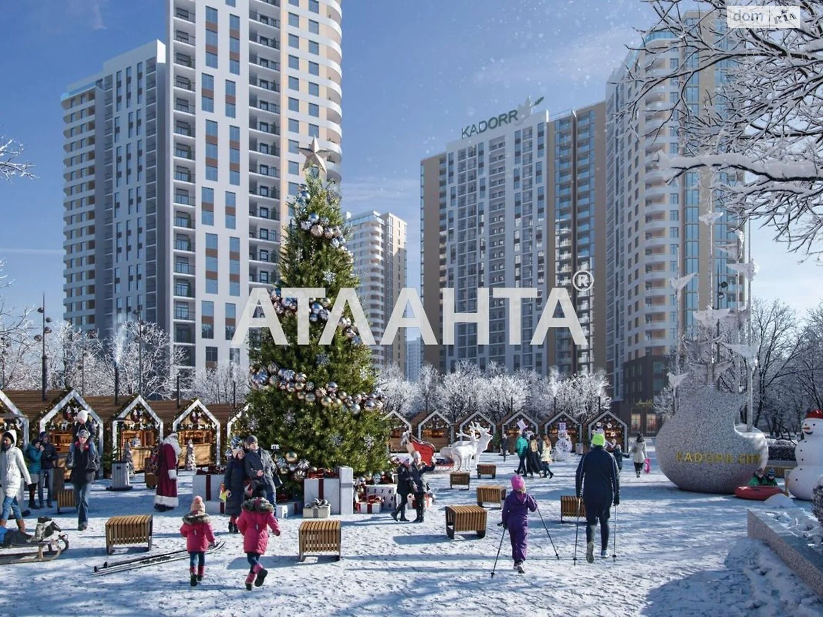 Продается 1-комнатная квартира 42.21 кв. м в Одессе, ул. Краснова - фото 1