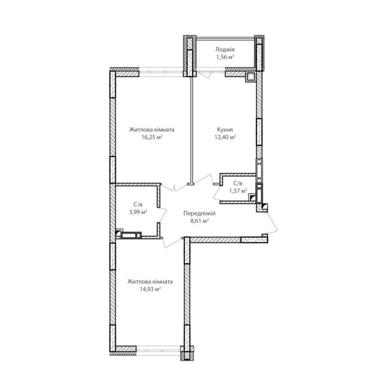 Продается 2-комнатная квартира 63 кв. м в Ирпене, ул. Достоевского - фото 1