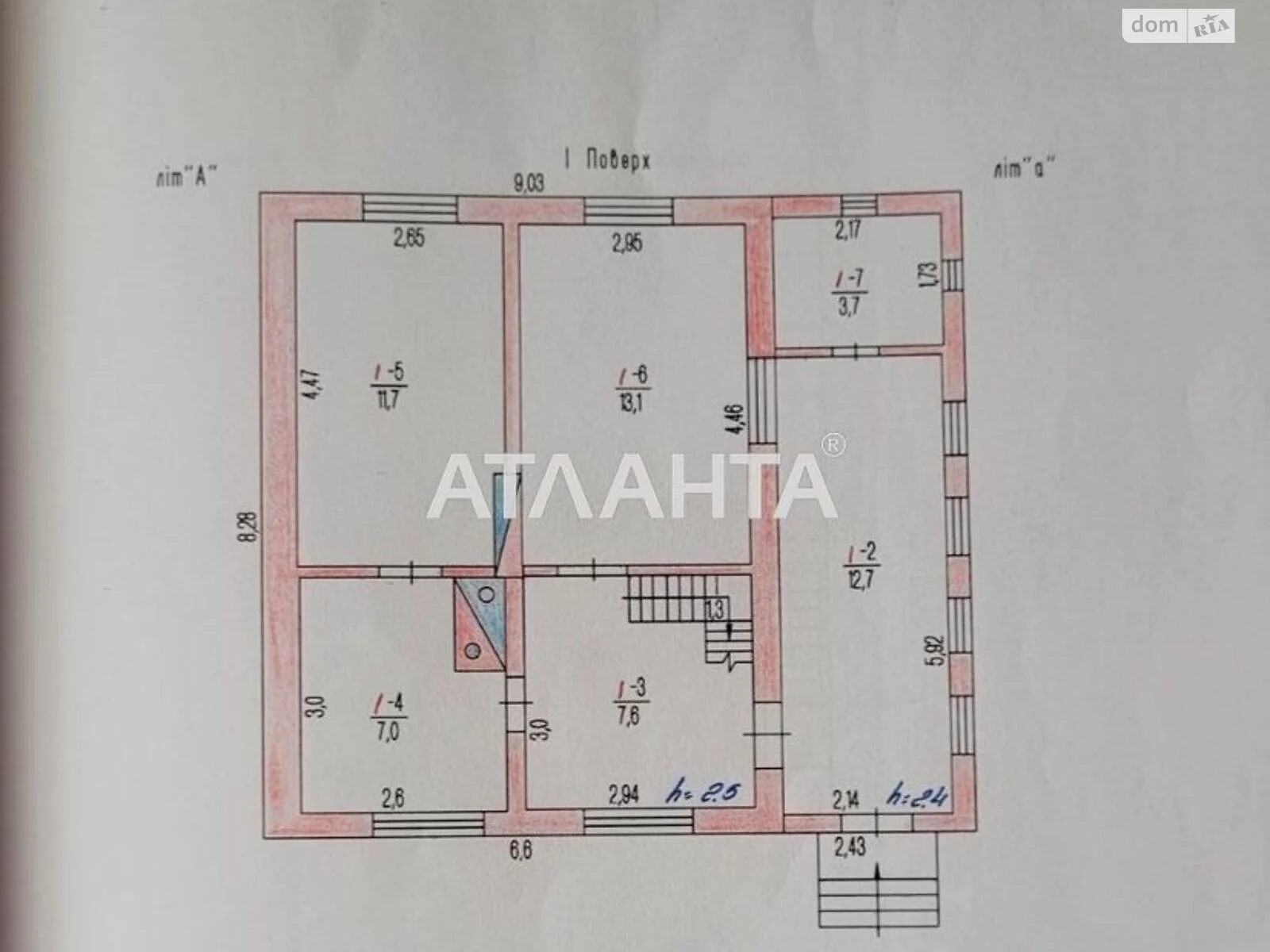 Продается дом на 2 этажа 124.5 кв. м с подвалом - фото 3