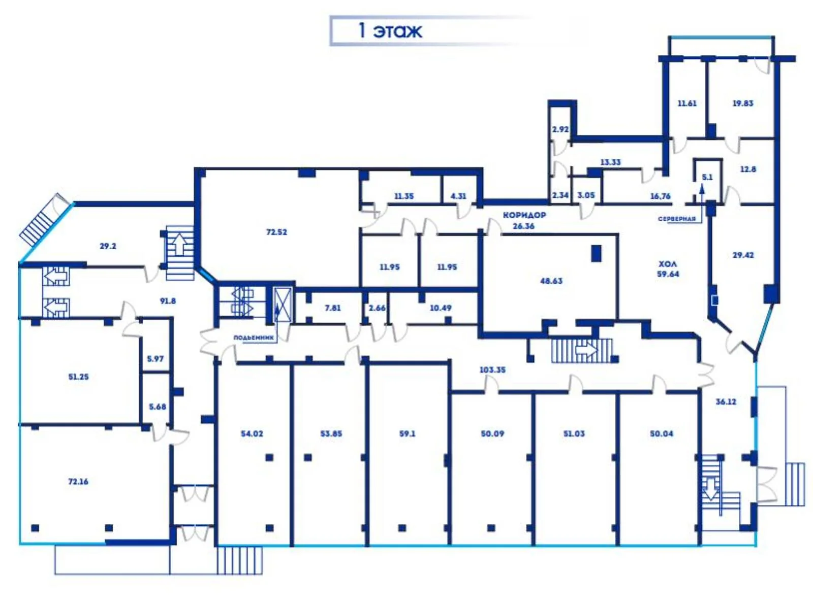 Продается офис 2003 кв. м в бизнес-центре, цена: 3500000 $