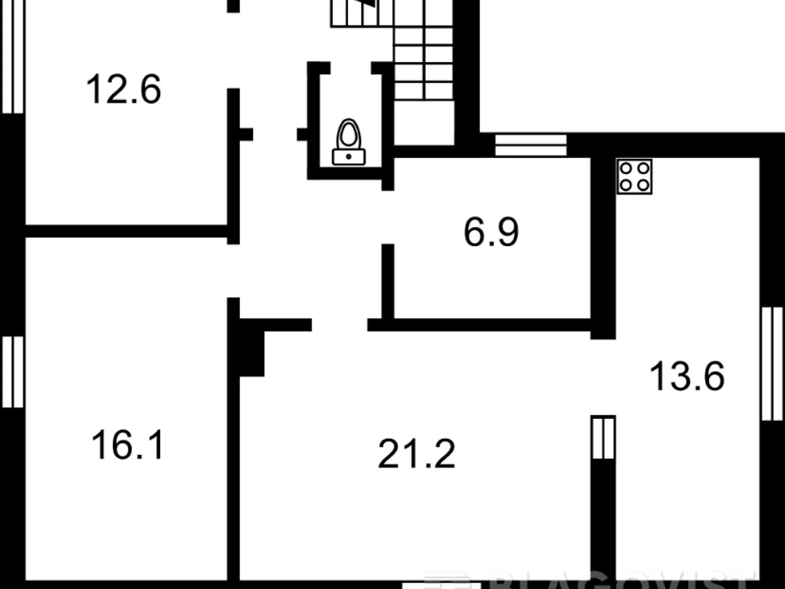 Продается дом на 2 этажа 166.2 кв. м с террасой - фото 3