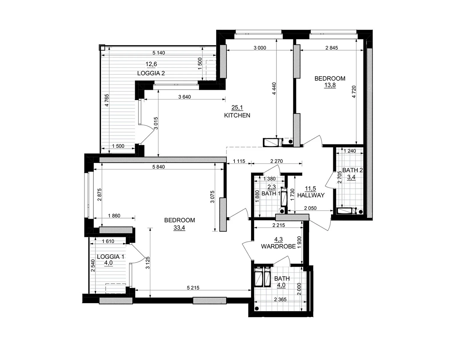 Продается 2-комнатная квартира 106.2 кв. м в Киеве, ул. Березняковская, 29