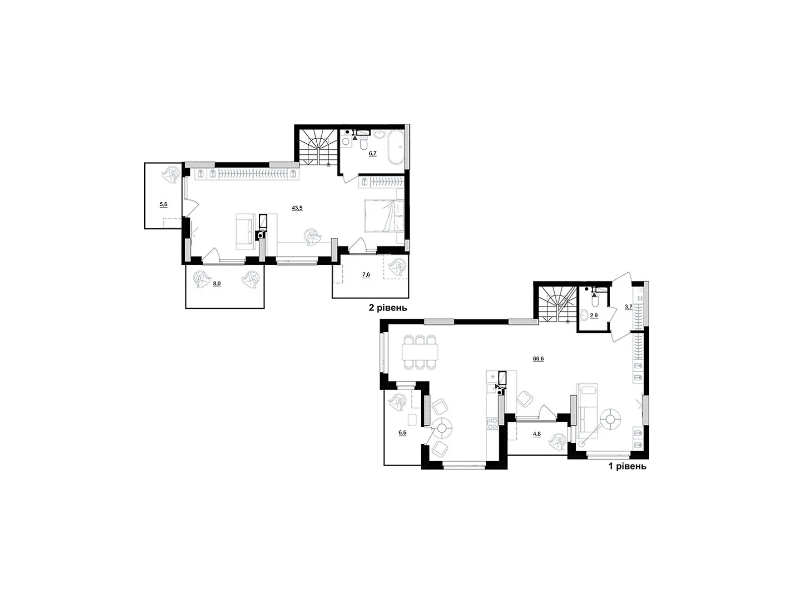 Продается 1-комнатная квартира 135.5 кв. м в Киеве, ул. Березняковская, 29