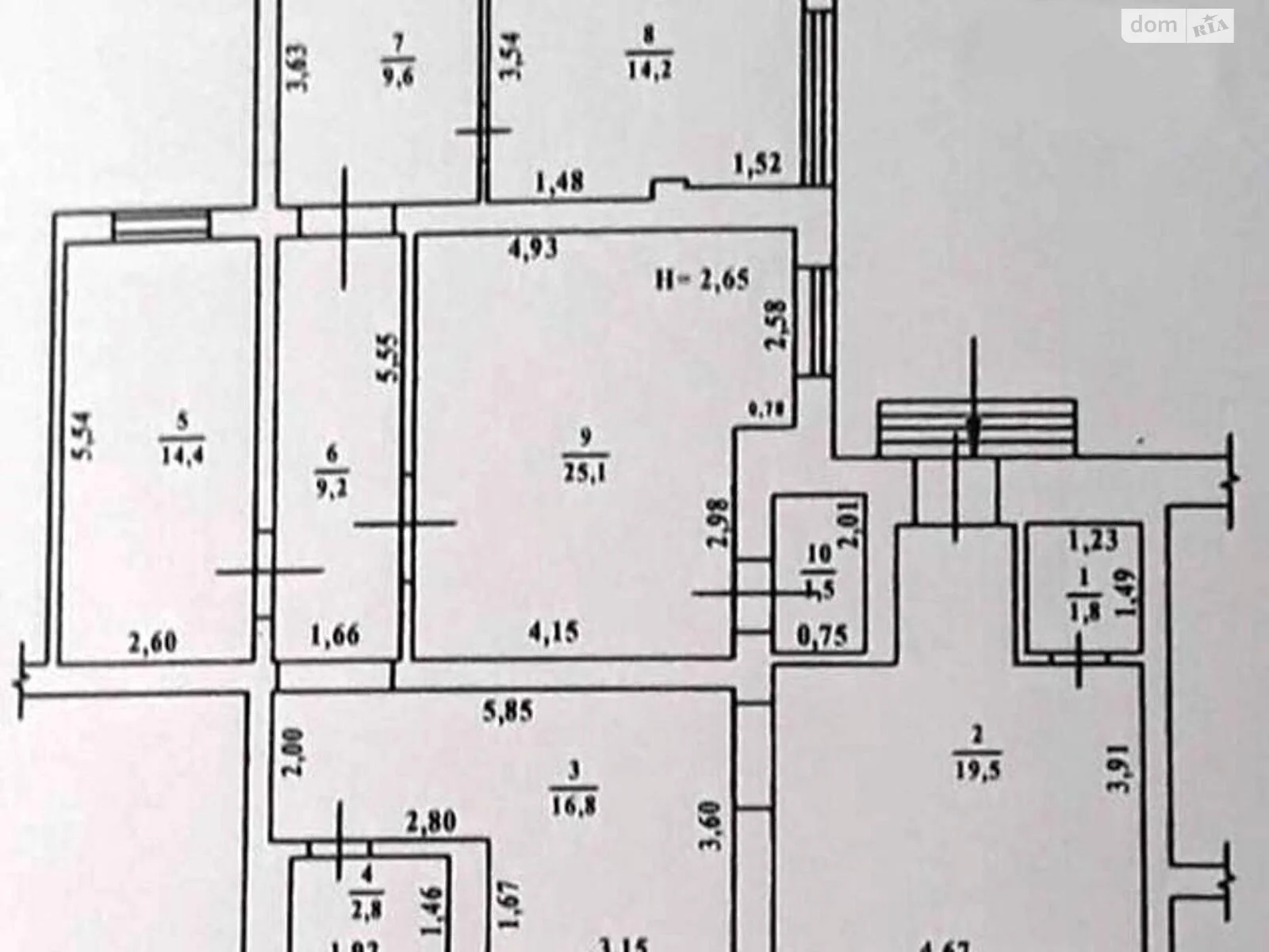 Продается помещения свободного назначения 115 кв. м в 14-этажном здании, цена: 90000 $