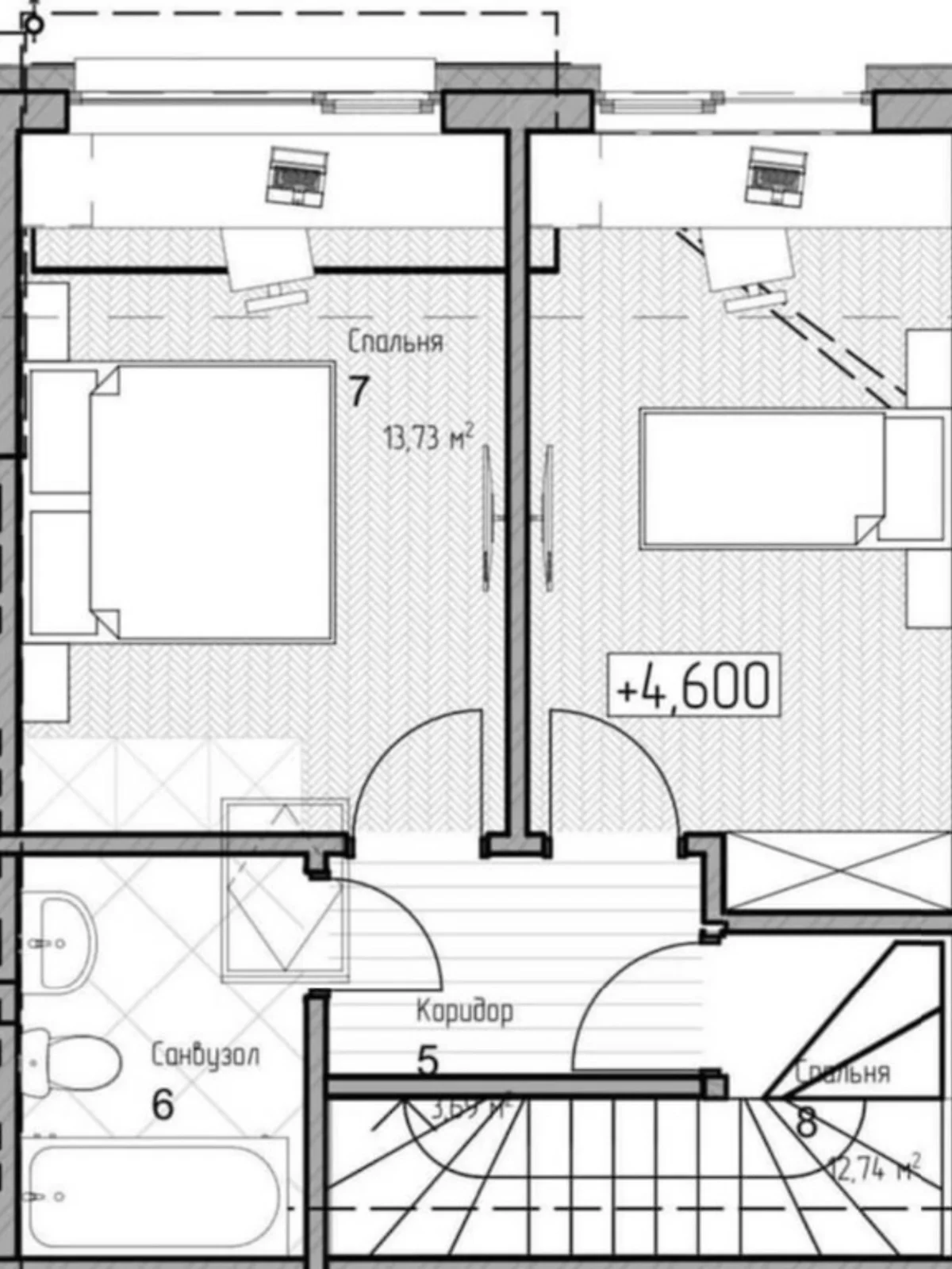 Продается часть дома 88 кв. м с террасой - фото 2