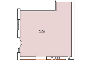 Продается офис 51.56 кв. м в нежилом помещении в жилом доме, цена: 1923880 грн