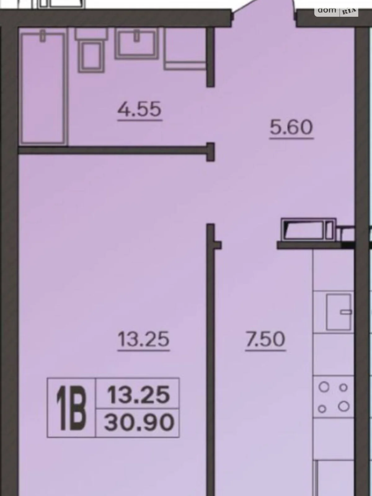 Продается 1-комнатная квартира 31 кв. м в Одессе, ул. Марсельская, 31/2 - фото 1