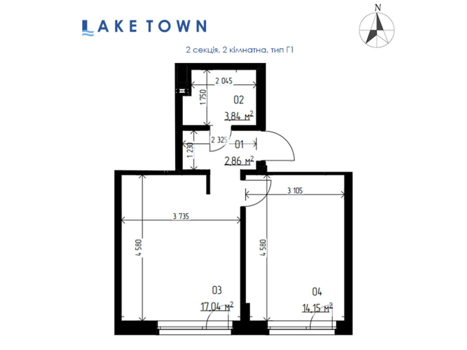 Продается 2-комнатная квартира 37.86 кв. м в Ровно, цена: 32181 $