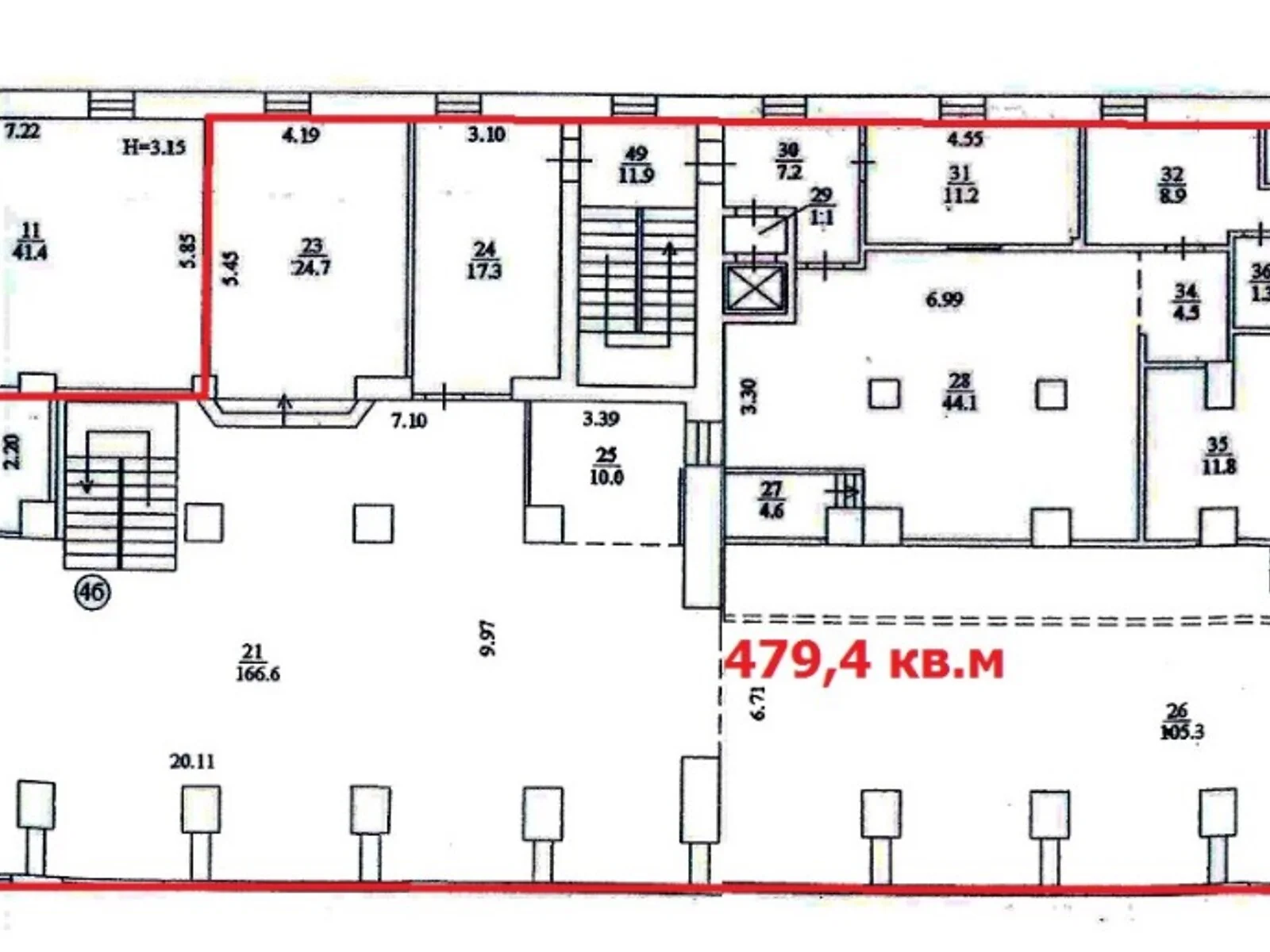 Сдается в аренду объект сферы услуг 554 кв. м в 7-этажном здании - фото 2