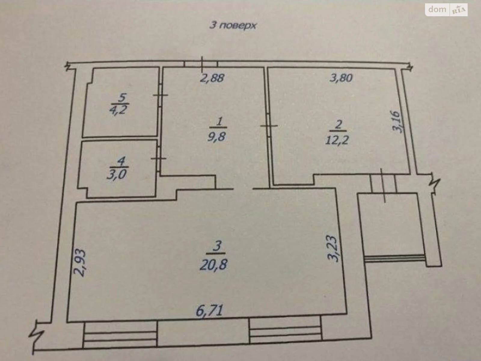 Продается 1-комнатная квартира 53 кв. м в Черноморске, Новоселов ул.