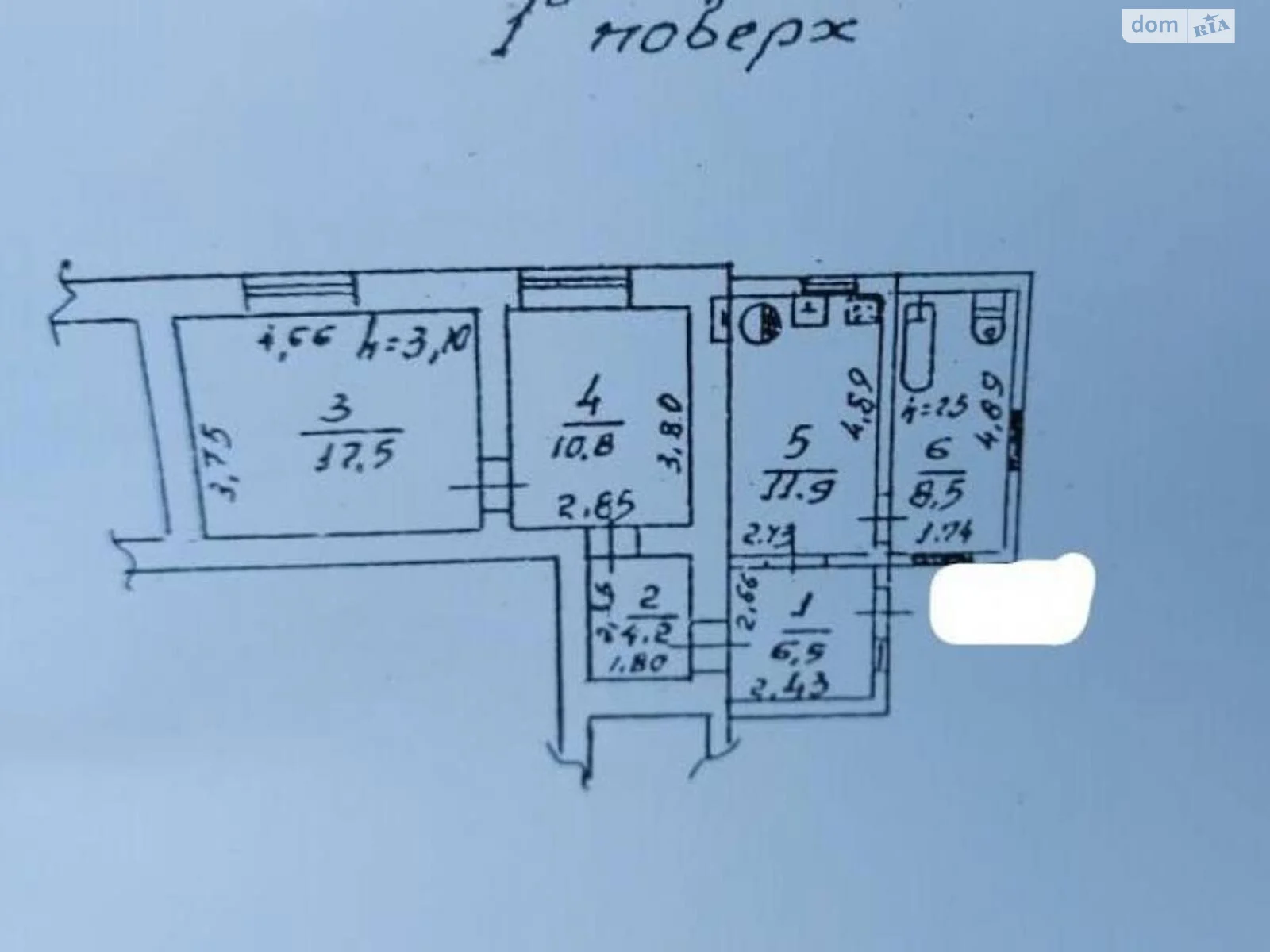 Продається одноповерховий будинок 59.4 кв. м з бесідкою, цена: 29000 $ - фото 1