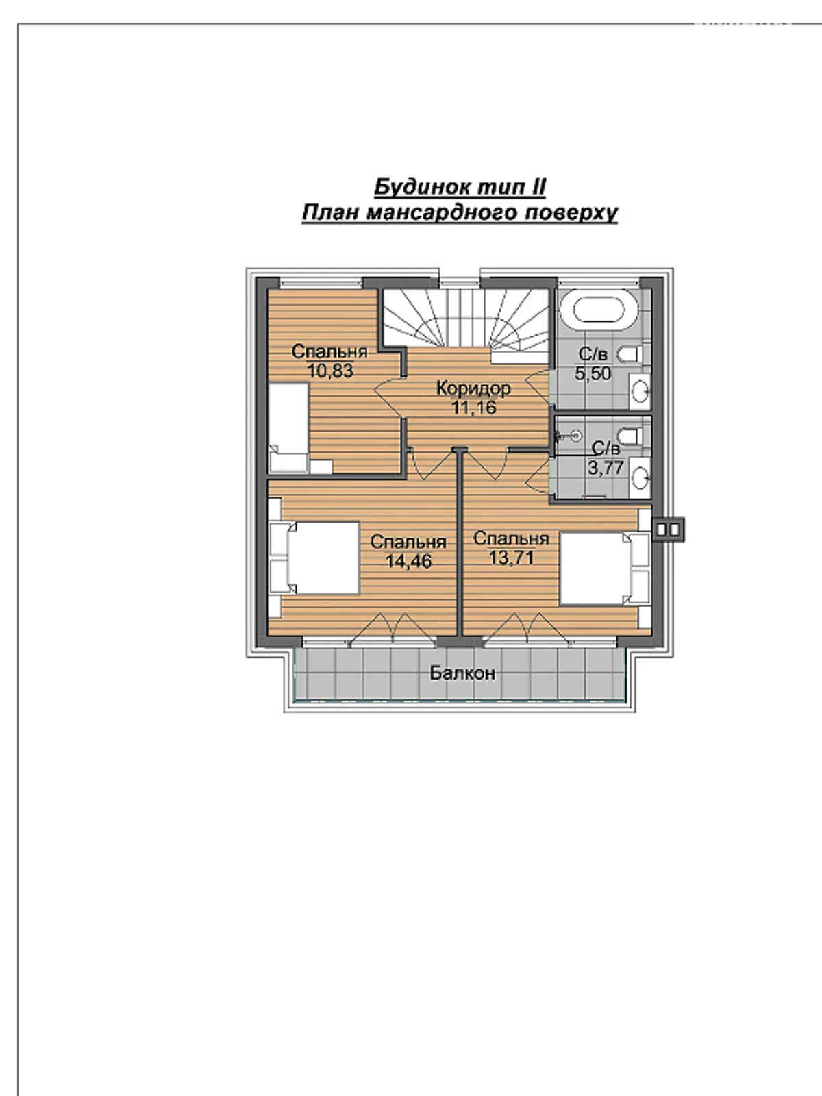 Продается дом на 2 этажа 140 кв. м с балконом - фото 2