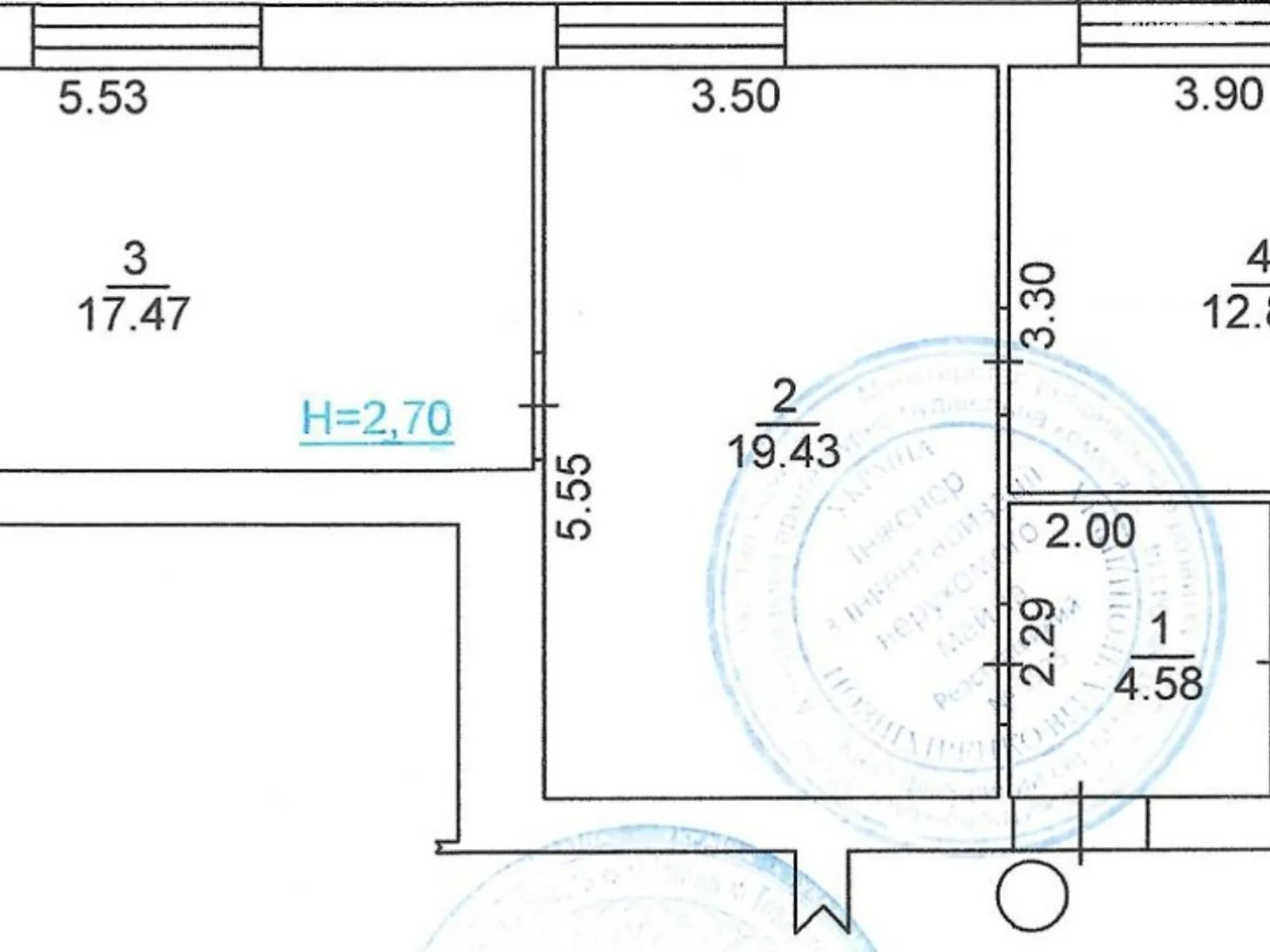 Продается 2-комнатная квартира 58.3 кв. м в Ирпене, ул. Украинская, 56