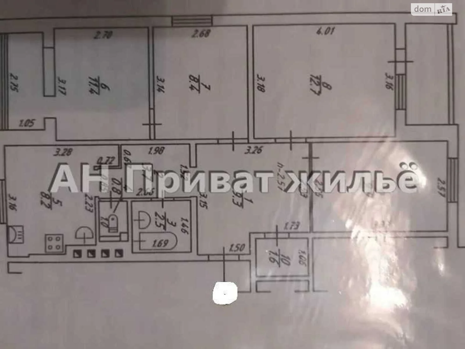 Продается 4-комнатная квартира 70 кв. м в Гожулах, ул. Молодежная - фото 1