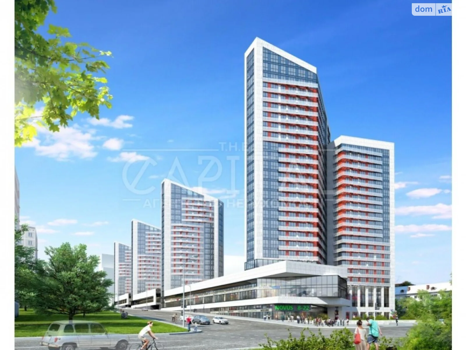 Продается объект сферы услуг 25 кв. м в 20-этажном здании, цена: 185000 $ - фото 1