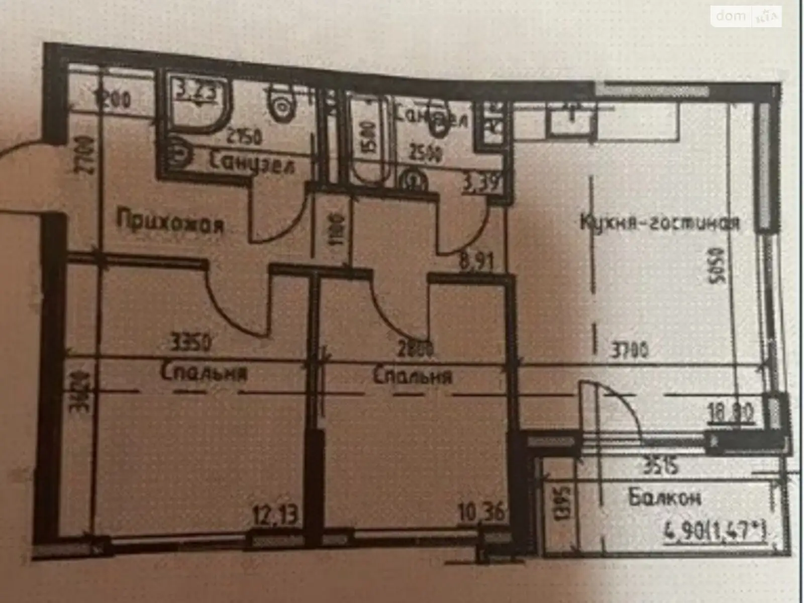 Продається 1-кімнатна квартира 60 кв. м у Одесі, вул. Дачна