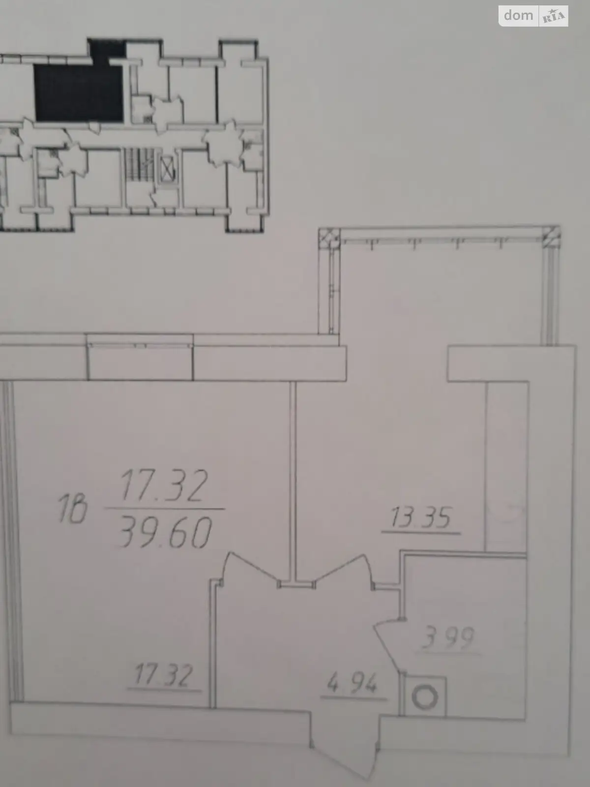 Продается 1-комнатная квартира 40 кв. м в Виннице, ул. Дмитрия Майбороды