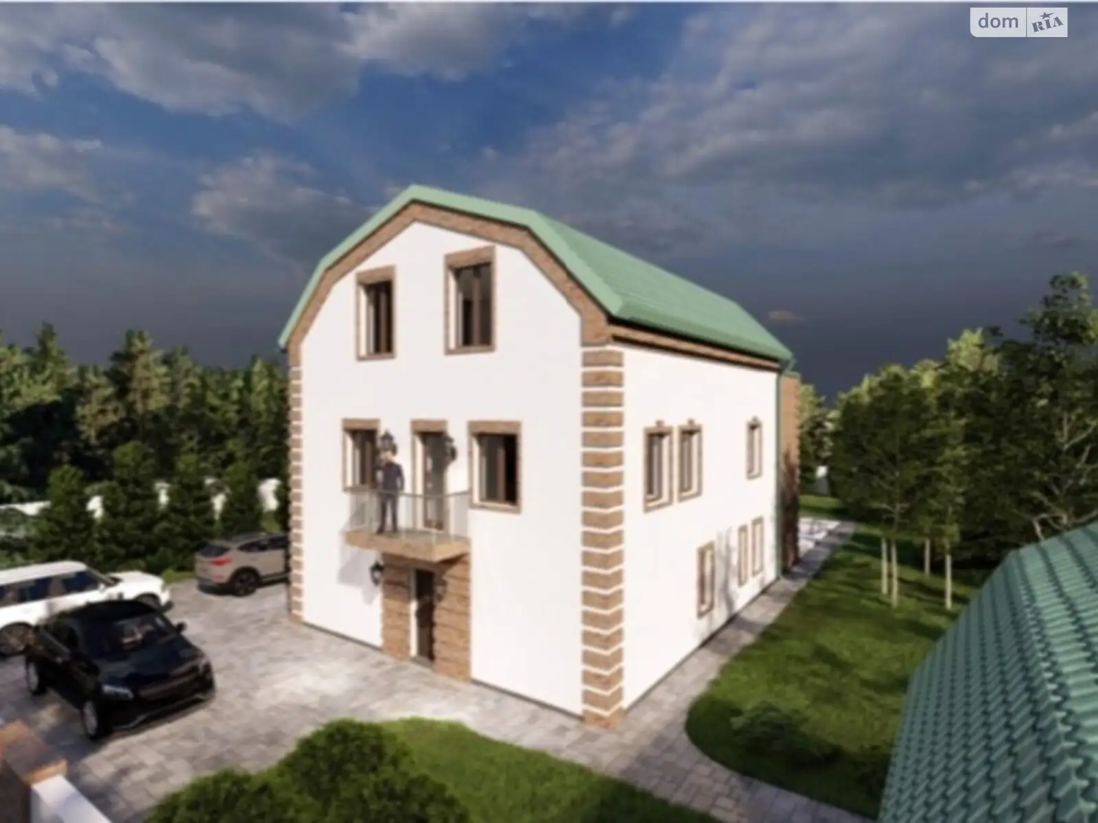 Продається будинок 3 поверховий 240 кв. м з каміном, цена: 87000 $