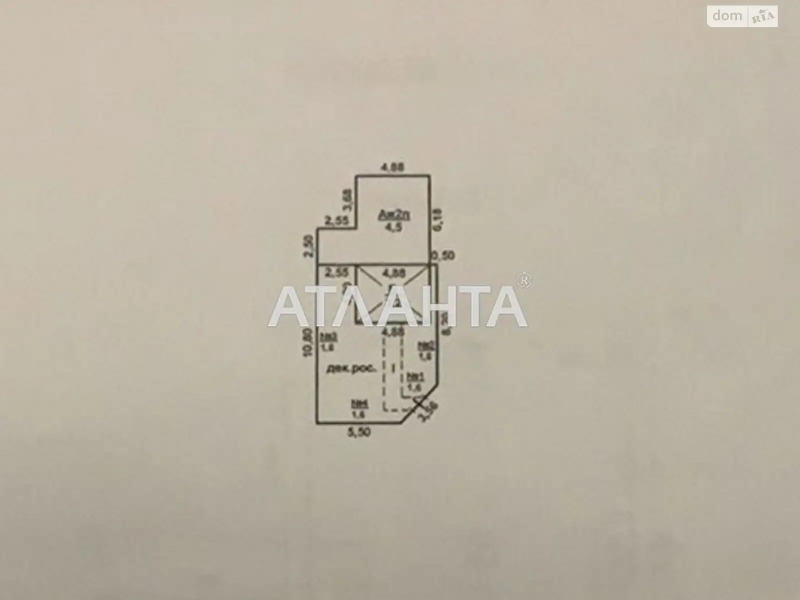 Продается дом на 2 этажа 59.7 кв. м с балконом, цена: 25000 $