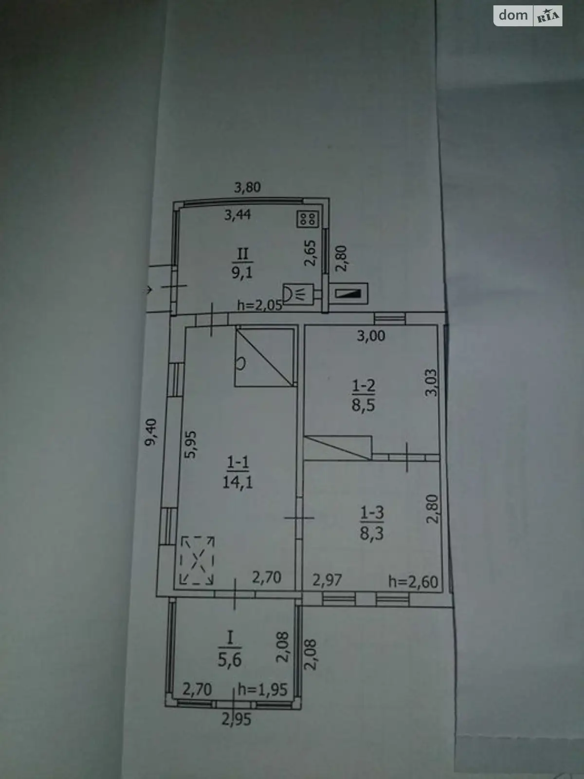 Продается часть дома 70 кв. м с балконом, цена: 18000 $