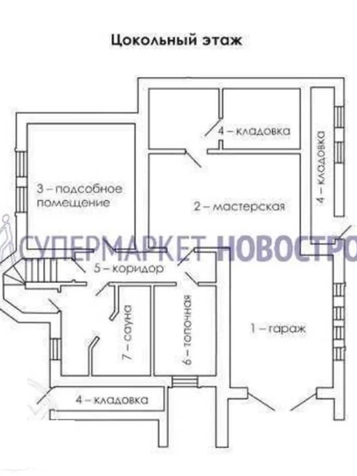 Продается дом на 2 этажа 218 кв. м с баней/сауной, цена: 80000 $ - фото 1