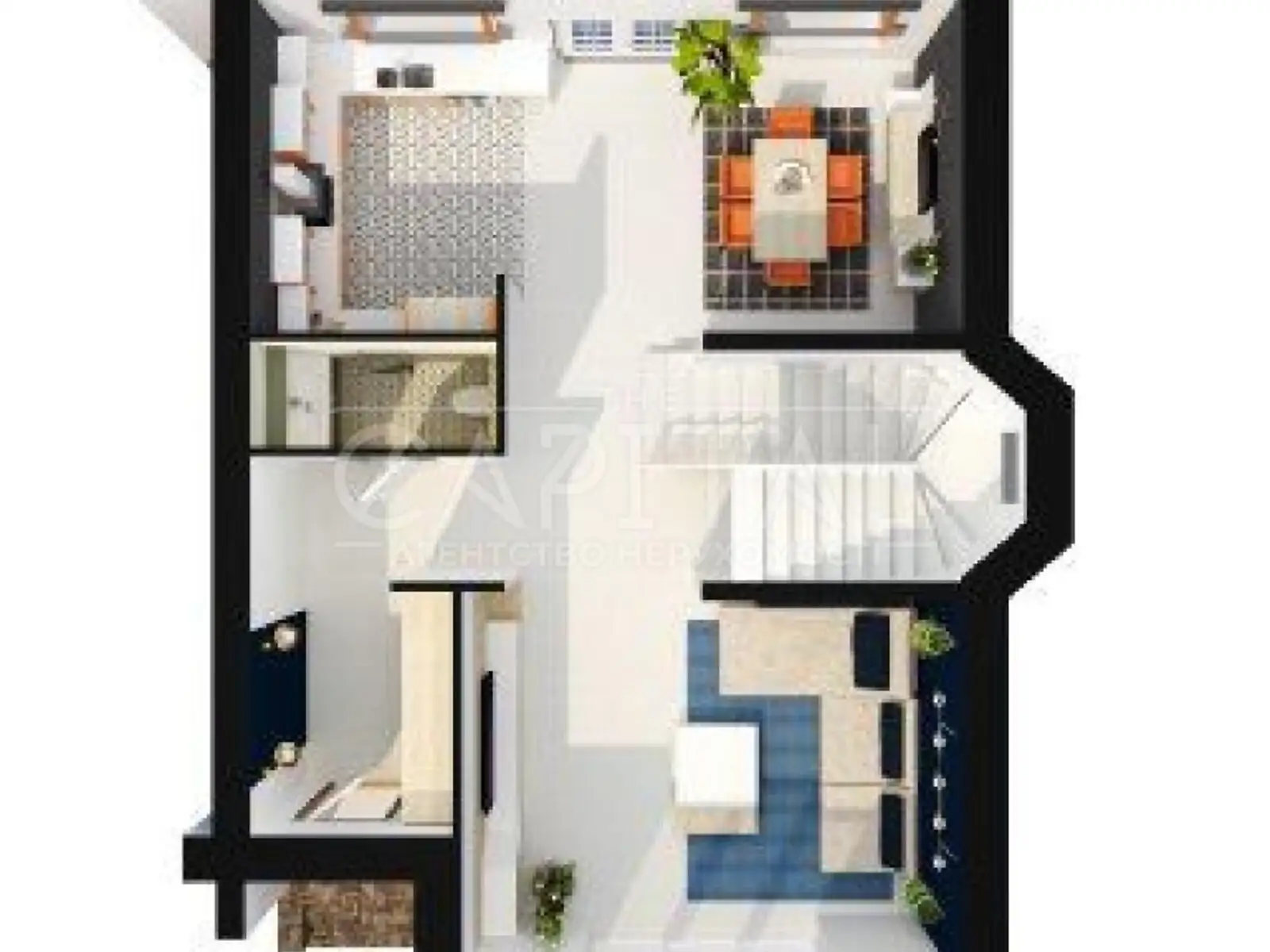 Продается дом на 3 этажа 220 кв. м с верандой - фото 3