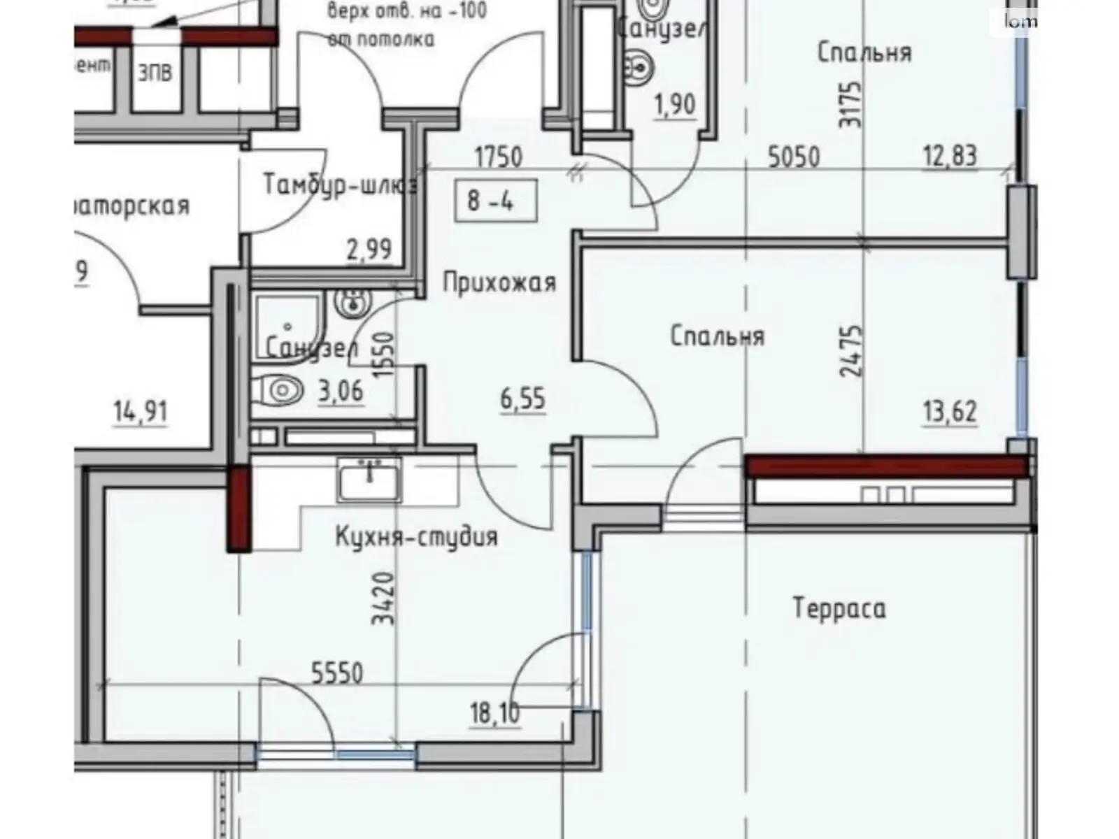 Продается 2-комнатная квартира 65 кв. м в Одессе, ул. Дмитрия Донского, 59