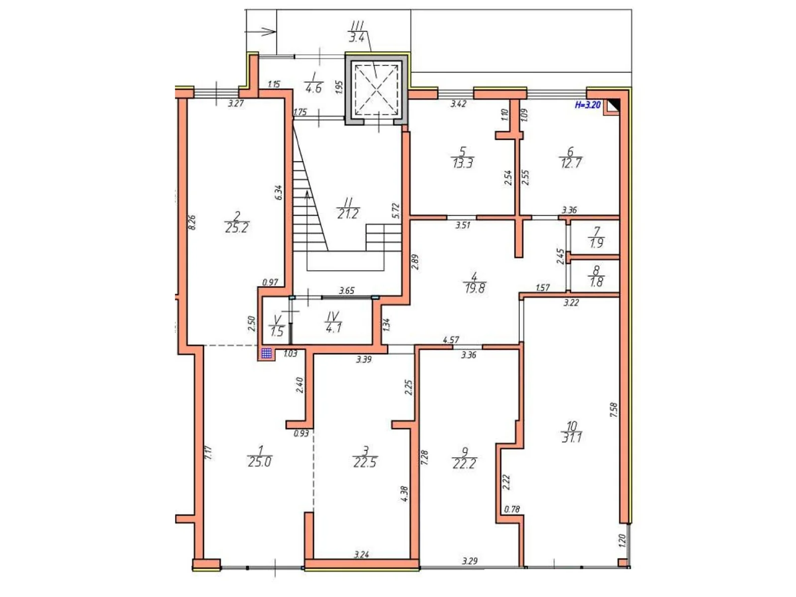 Продається офіс 175.5 кв. м в бізнес-центрі, цена: 87750 $ - фото 1