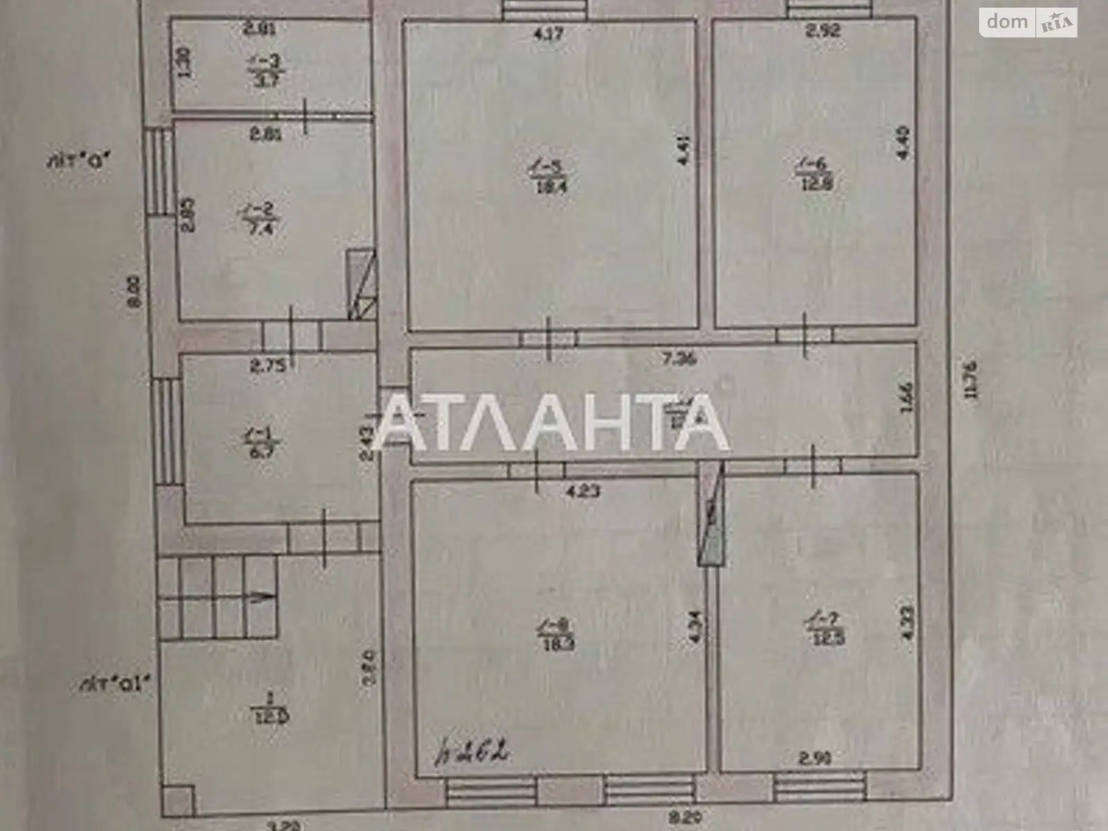 Продается одноэтажный дом 92 кв. м с участком, цена: 37000 $