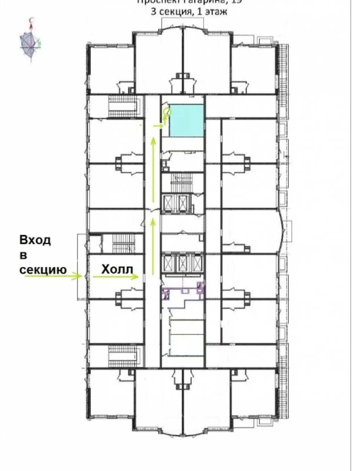 Продається об'єкт сфери послуг 21 кв. м в 1-поверховій будівлі, цена: 23900 $