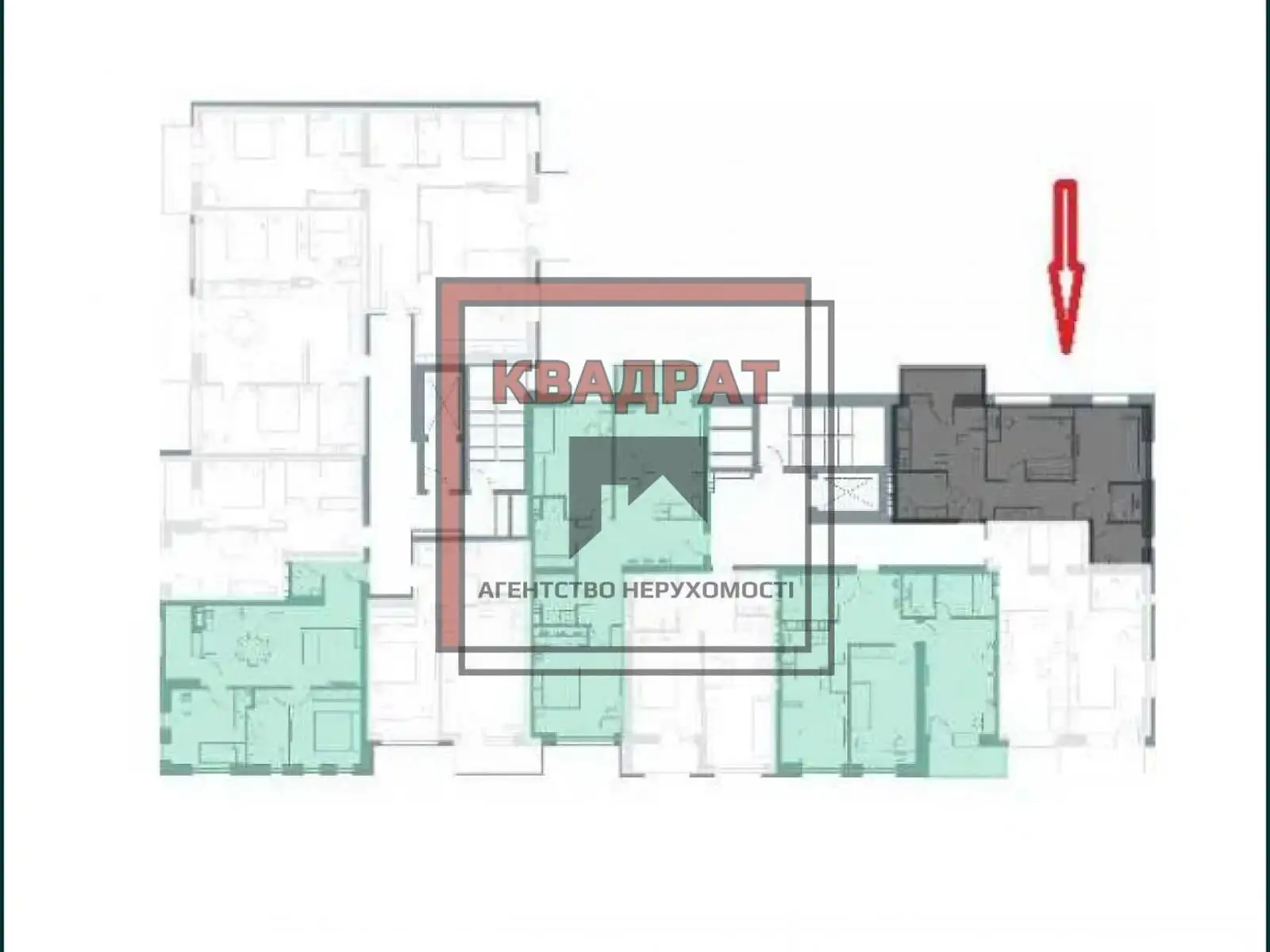 Продается 2-комнатная квартира 52 кв. м в Полтаве, ул. Ватутина