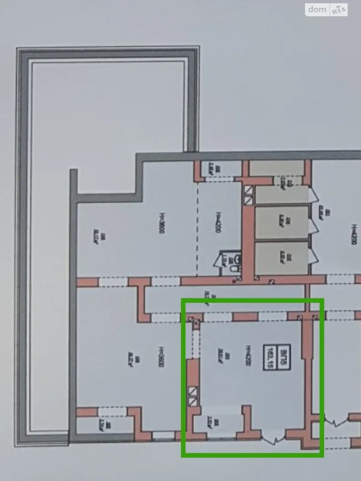 Продается помещения свободного назначения 165 кв. м в 8-этажном здании - фото 2