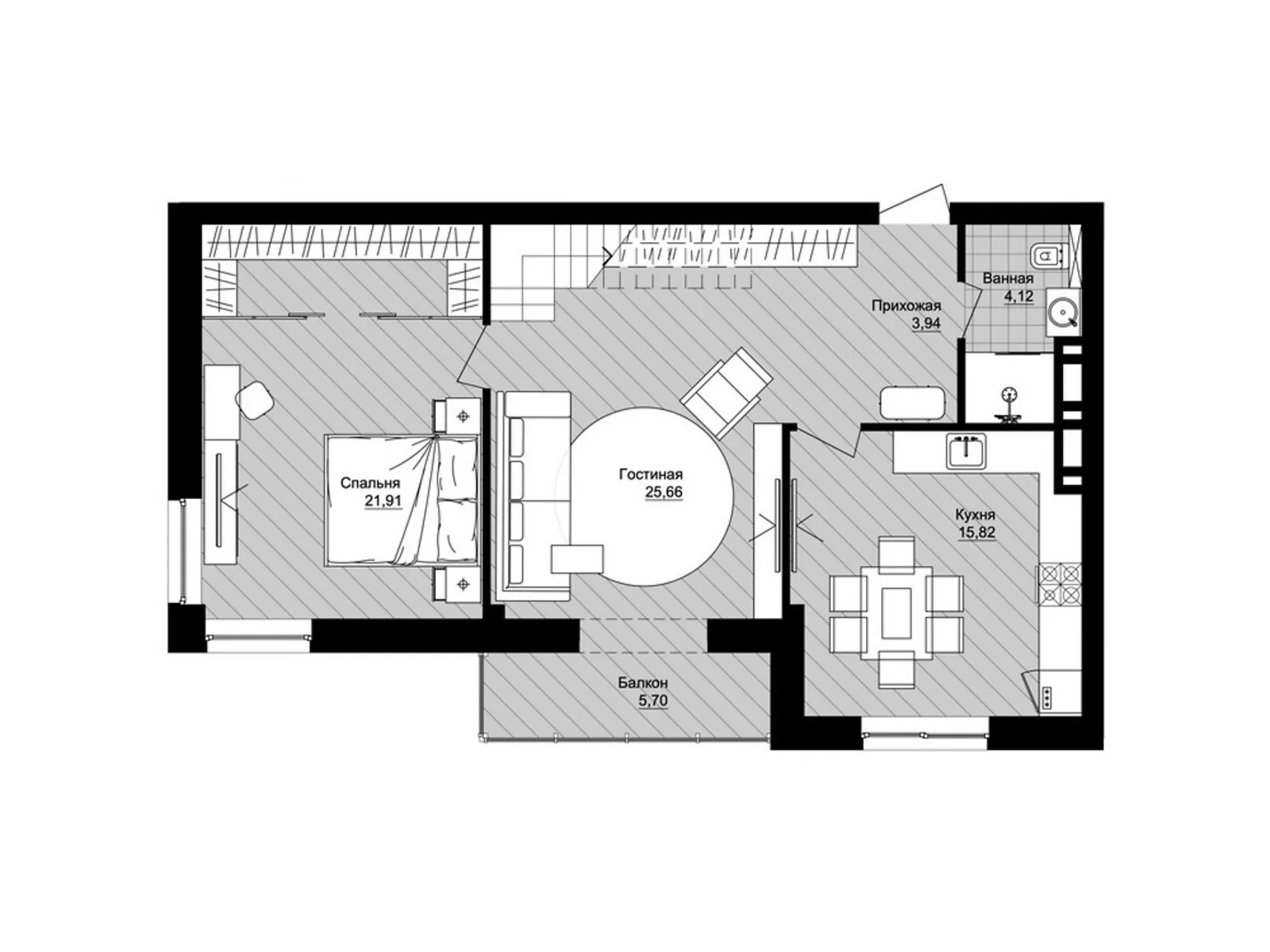 Продается 5-комнатная квартира 157.04 кв. м в Павлограде, цена: 157040 $